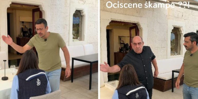 Val kritika na račun restorana Gariful: Video s prizorom šamaranja izazvao bijes korisnika