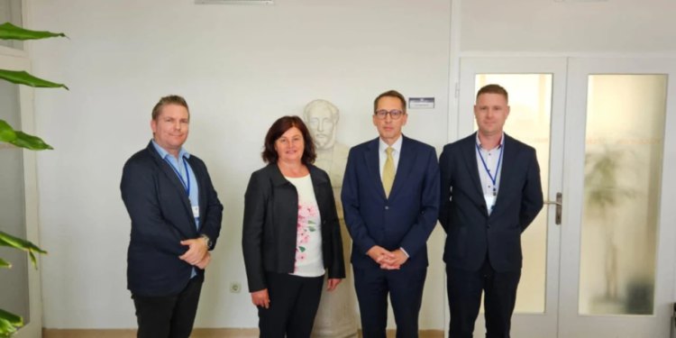 Veleposlanik Kraljevine Belgije u posjetu Znanstvenoj knjižnici Sveučilišta u Zadru