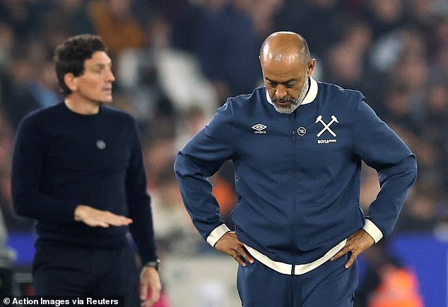 West Ham 0-2 Brentford: Nuno Espirito Santo uči veličinu zadatka na teži način dok užasni čekićari ponovno gube