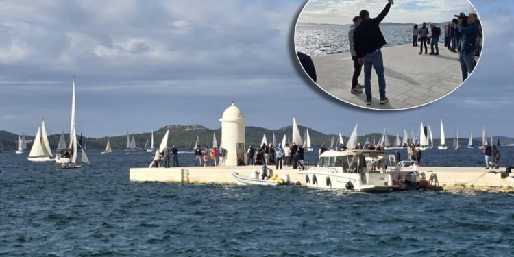 ZADAR Gradonačelnik Šime Erlić otvorio “Zadarsku koku”, spektakl krstaša u Zadarskom kanalu!