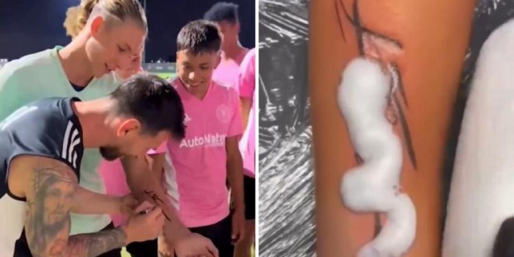 Zamoli Messija za autogram i … Ideja obožavatelja uzbuđuje web!