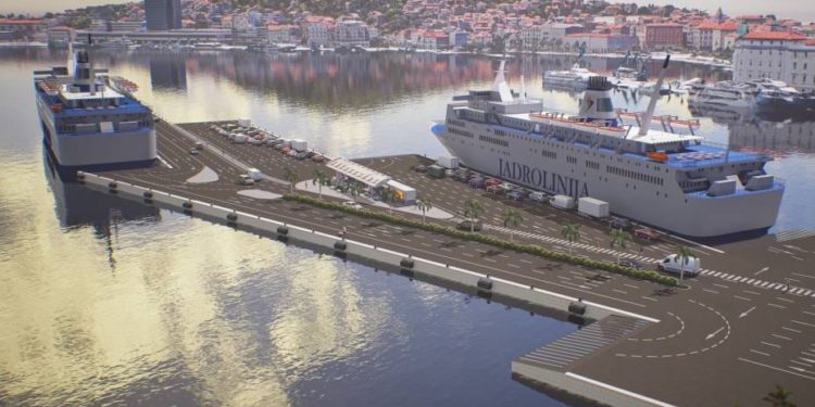 Započeli radovi na rekonstrukciji i proširenju gata Svetog Petra