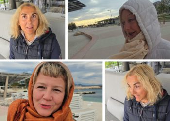 Žnjan i veći dio Splita danas su bili neprepoznatljivi. Pogledajte zašto: “Ne možemo si priuštiti ljetovanje, pa smo došli na zimovanje”