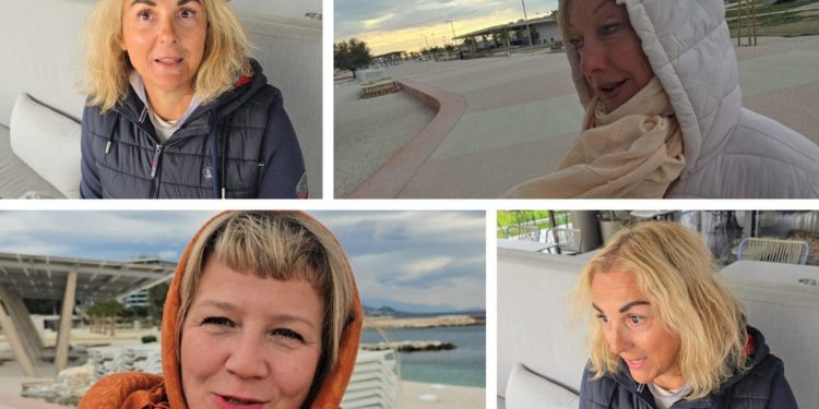 Žnjan i veći dio Splita danas su bili neprepoznatljivi. Pogledajte zašto: “Ne možemo si priuštiti ljetovanje, pa smo došli na zimovanje”