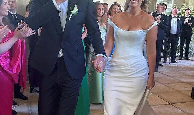 Zvijezda AFL-a Sydney Swansa, Brodie Grundy, vjenčao se na prekrasnoj ceremoniji u Adelaideu