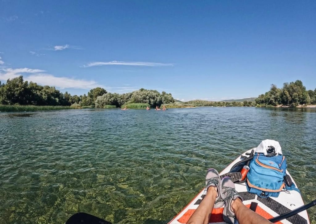 Canoe safari Trebižat