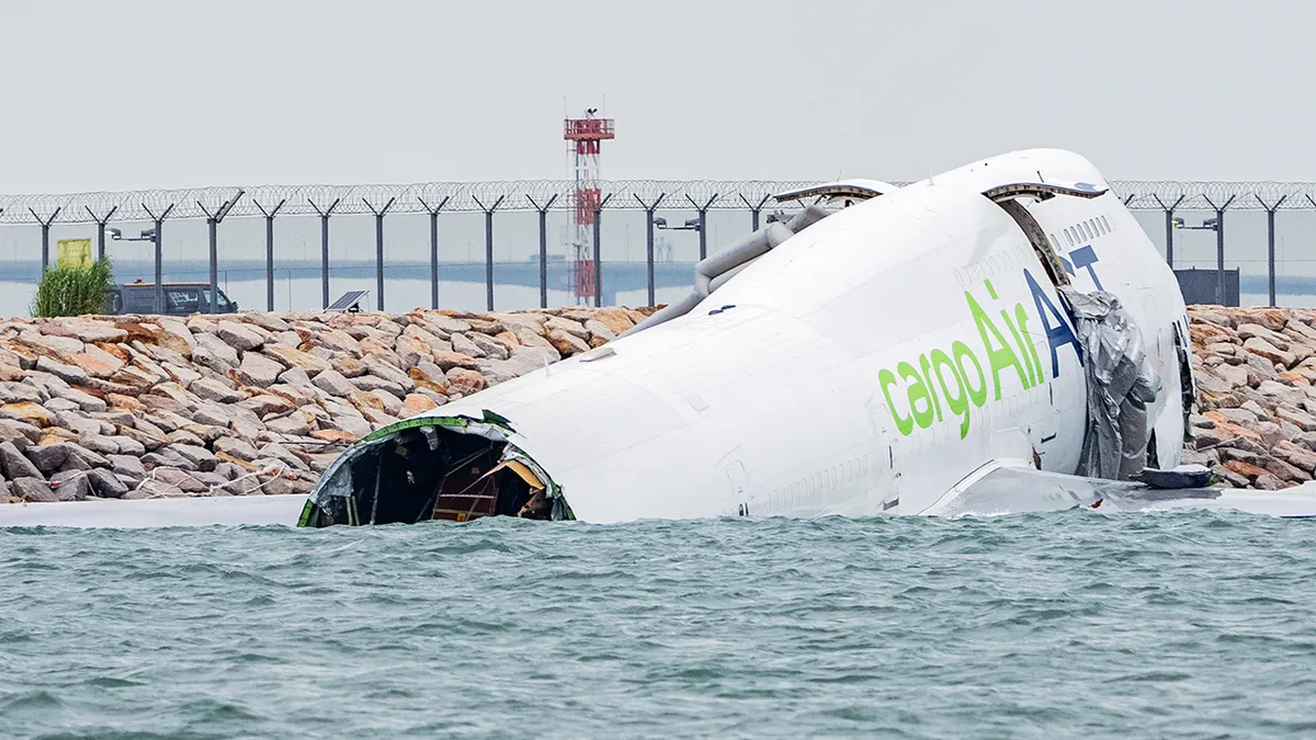mjesto olupine teretnog zrakoplova