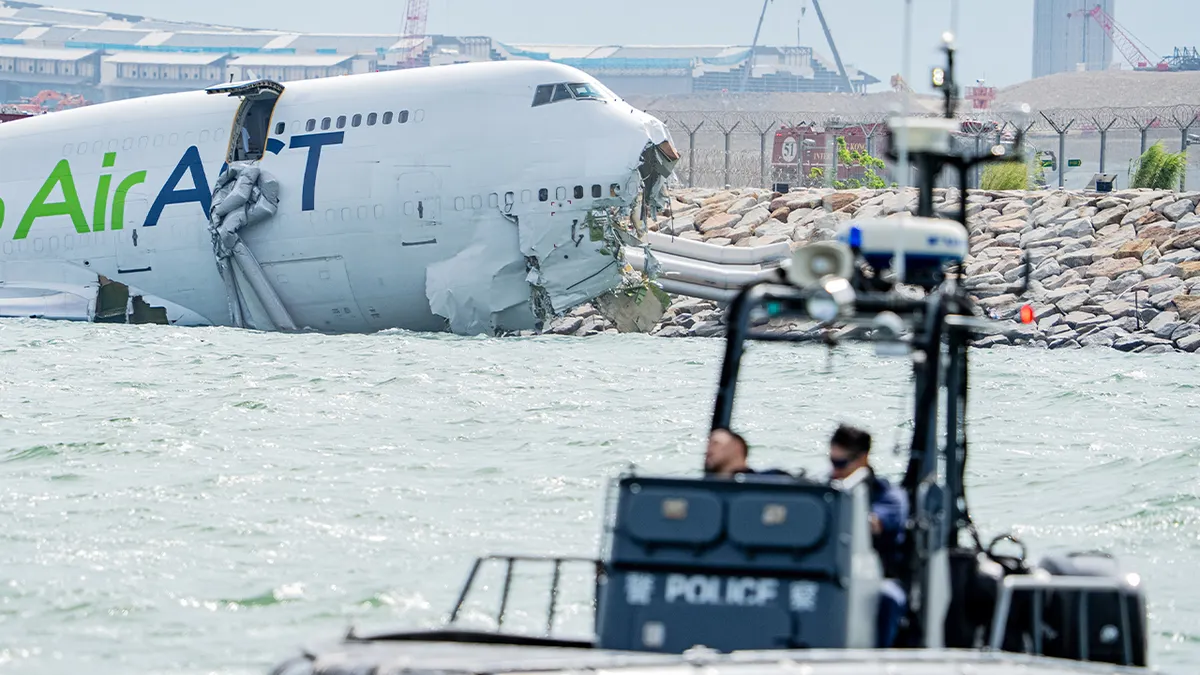 spasioci su stigli na mjesto gdje je avion skliznuo s piste