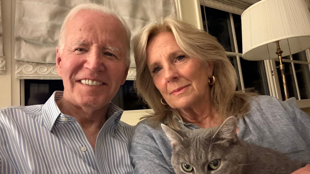 Joe i Jill Biden Selfie