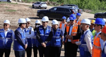 Polaganje kamena temeljca za solare, Komanje brdo