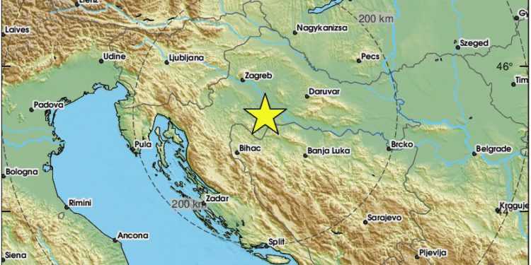 Potres od 2,8 Richtera kod Siska: ‘Kuća nam se zdrmala’