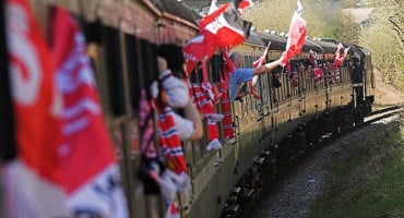 vlak navijači