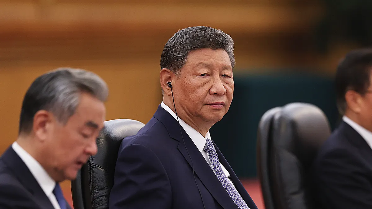 Kineski predsjednik Xi Jinping govori na početku bilateralnog sastanka