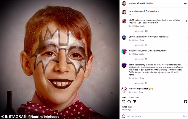 Glazbenik MJ Keenan podijelio je sjećanje iz djetinjstva dok je pokušavao oponašati svog heroja Frehleyja