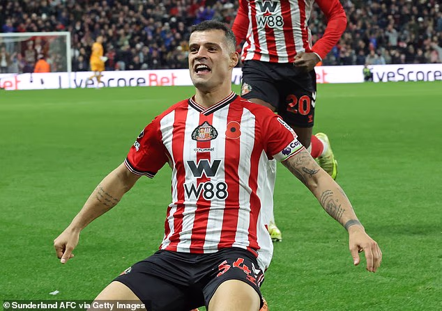 Odbijeni pokušaj Granita Xhake izjednačio je stvari samo 41 sekundu u drugom poluvremenu