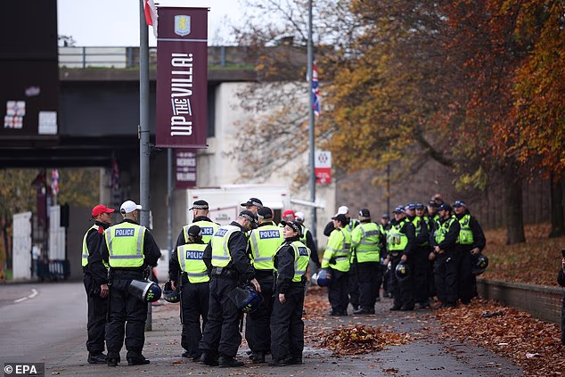 The scale of the police operation is unprecedented given that - officially ¿ no supporters of the visiting side will be present
