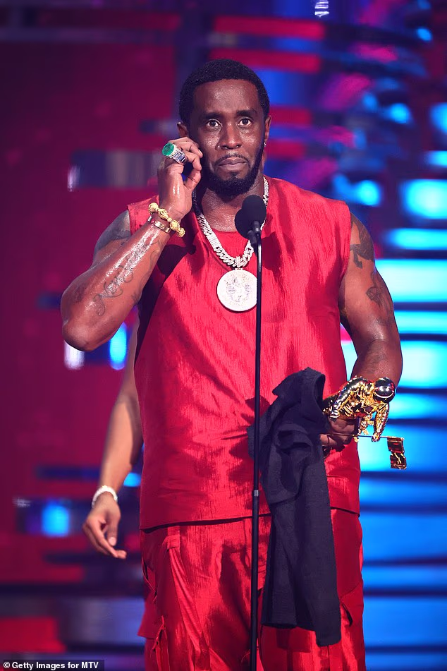 Combs nastupa na dodjeli MTV Video Music Awards 2023. u Newarku, New Jersey.