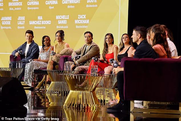 (lr) Zack Wickham, Jasmine Goode, Michelle Saniei, Jason Caperna, Caperna, Cartwright