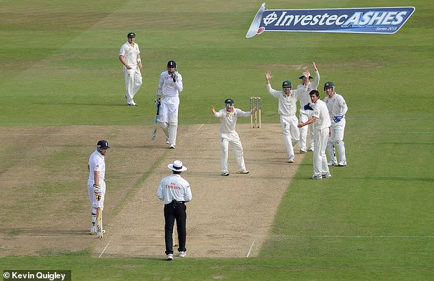 Refusing to walk at Trent Bridge in 2013 having nicked Ashton Agar to Michael Clarke at slip, via the gloves of Brad Haddin