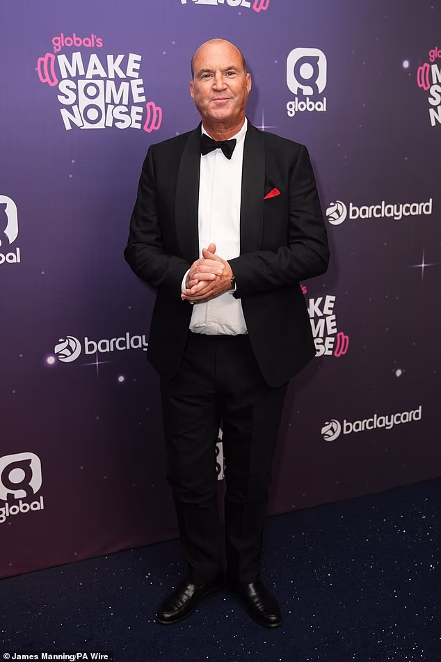 Voditelj Radija X Johnny Vaughan na dobrotvornoj gala svečanosti Make Some Noise na Globalu