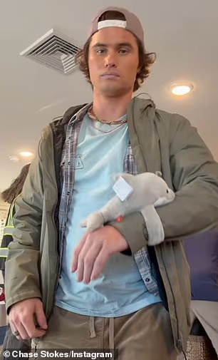Chase Stokes u snimci objavljenoj 29. listopada
