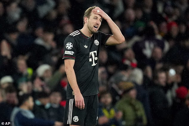 Harry Kane nije mogao utjecati na meč i isječio je frustriranu figuru s dobro potučenom stranom