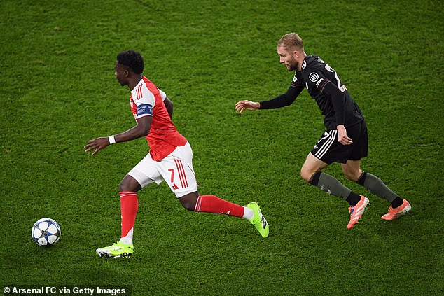 Isporuka Bukaya Sake bila je perfektna cijelu noć, uključujući i prvi gol Timbera