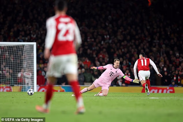 Gabriel Martinelli pogodio je u praznu mrežu i zapečatio pobjedu u čuvenoj večeri za Arsenal