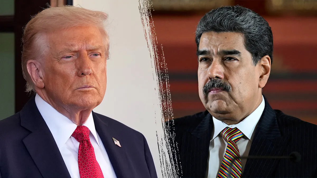 Trump i Maduro jedan pored drugog