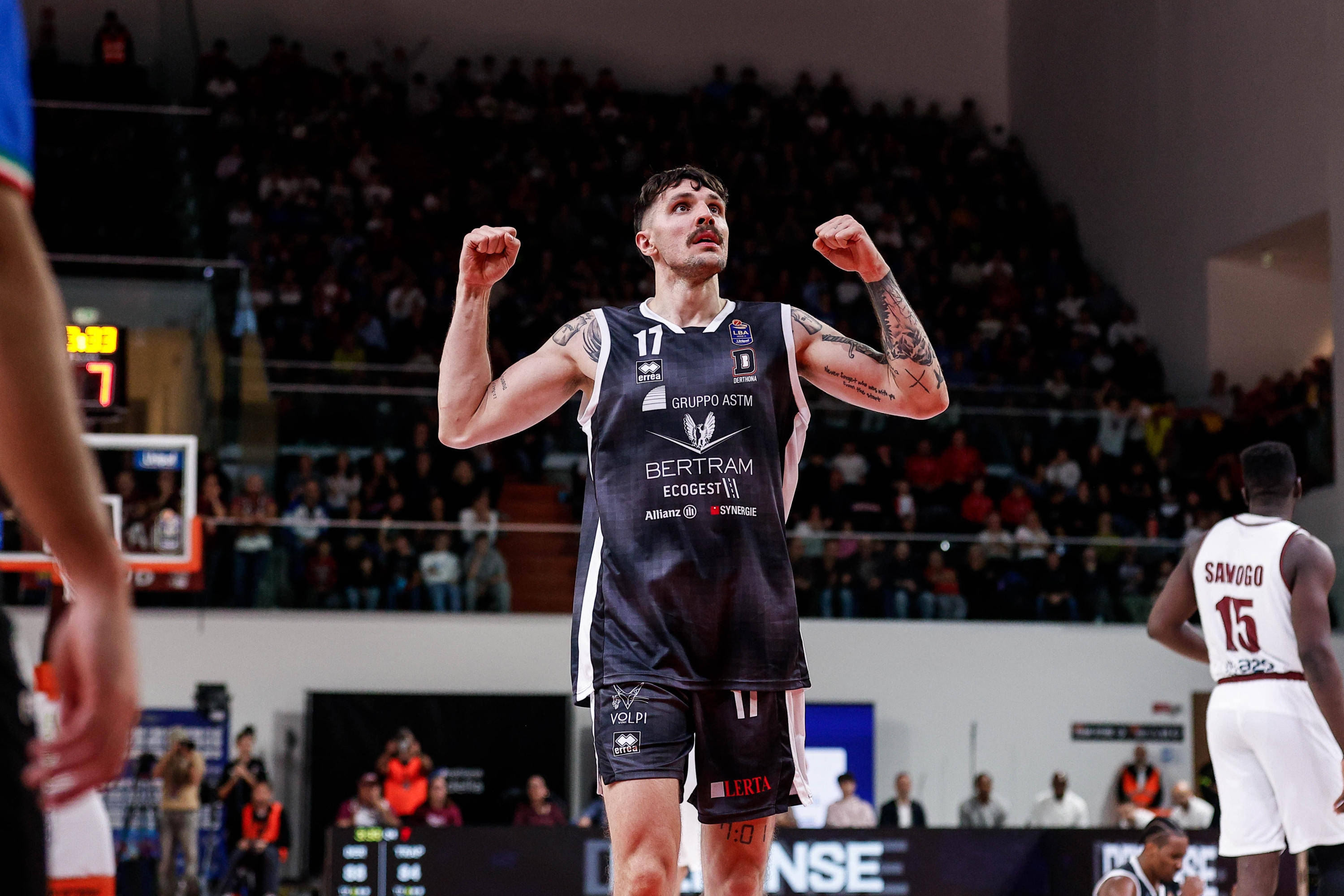 Dominik Olejniczak Bertram Derthona Tortona Basket - Trapani Shark LBA Legabasket Serie A Unipol 2025/2026 4. kolo Milan, 25/10/2025 Fotografija AlessiaDoniselli / Ciamillo-Castoria