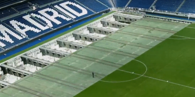 Bernabeu je transformiran za NFL: timelapse je hipnotičan