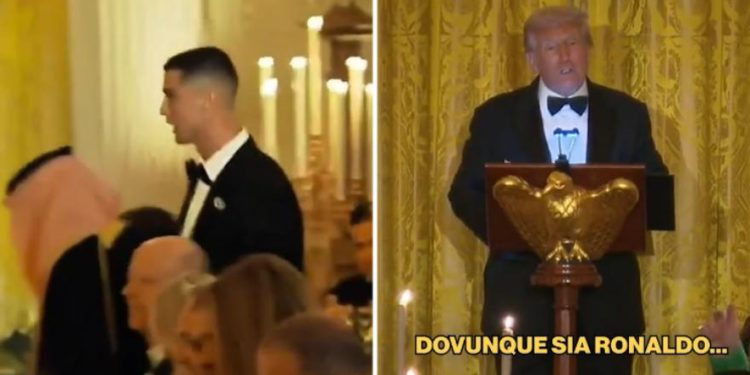 Cristiano Ronaldo na večeri u Bijeloj kući: toliko pohvala od Trumpa