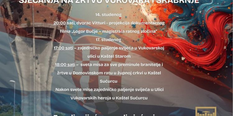 Dan sjećanja na žrtve Domovinskog rata i žrtvu Vukovara i Škabrnje