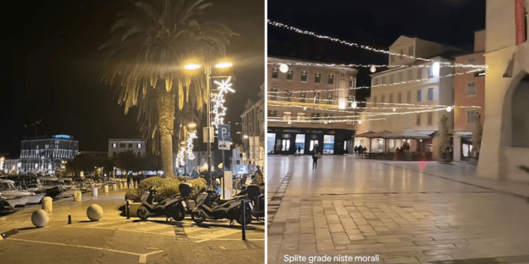 Djeca i mladi na TikToku se rugaju božićnim ukrasima u Splitu: “Bolje je u Saudijskoj Arabiji”