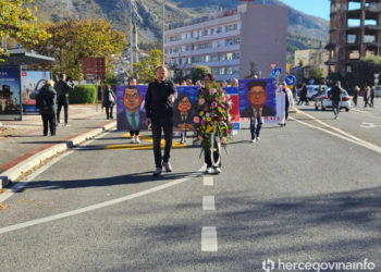 FOTO Drugi put u manje od mjesec dana zdravstveni djelatnici na ulicama Mostara