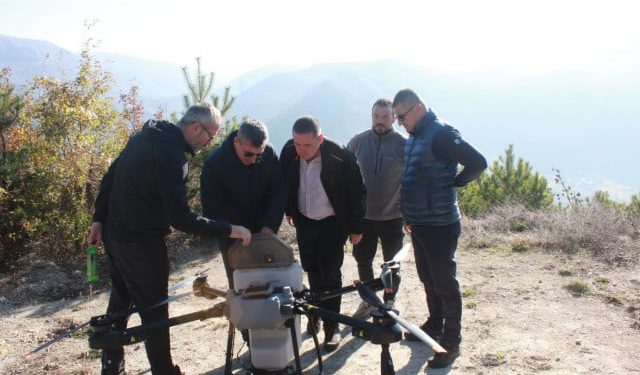 FOTO Konjic će koristiti dronove za pošumljavanje