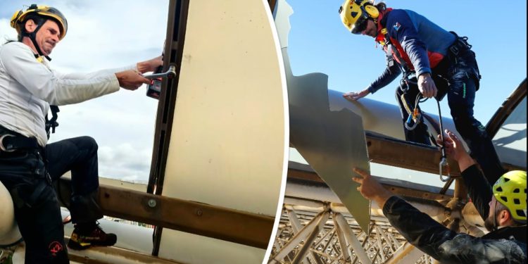 FOTO Počela sanacija – Pogledajte u kakvom je stanju krov na poljudskom stadionu!