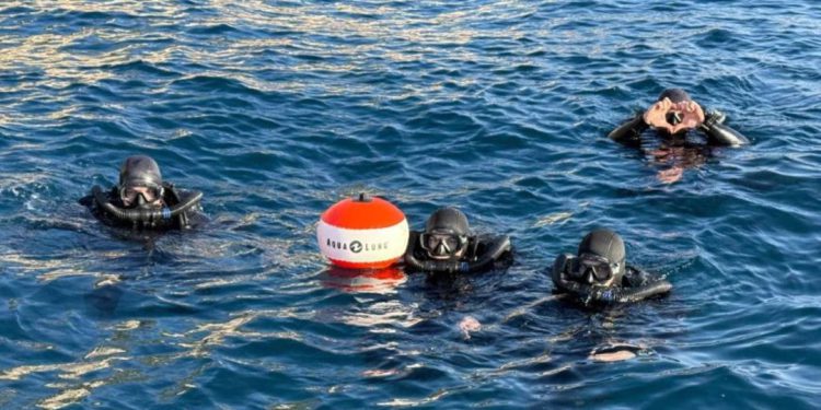 FOTO U Središtu za obuku HRM-a proveden Tečaj ronjenja aparatima poluzatvorenog kruga disanja IS-Mix