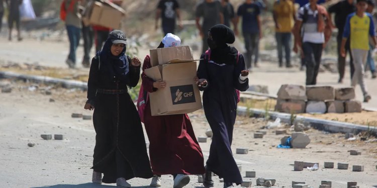 Grupa iz Gaze koju podupiru SAD isporučila je 187 milijuna obroka, operacije u smjenama