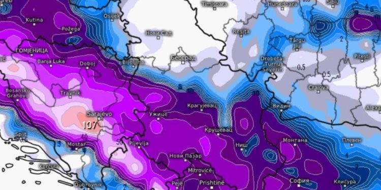 Hrvatsku za dva dana čeka drastična promjena vremena: Evo koliko bi snijega moglo pasti