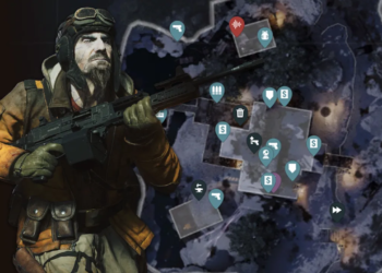 Interaktivna karta Call of Duty: Black Ops 7 Ashes of the Damned