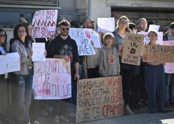Ispred srbijanskog veleposlanstva u Zagrebu održan prosvjed: ‘Nitko nije iskazao žaljenje’