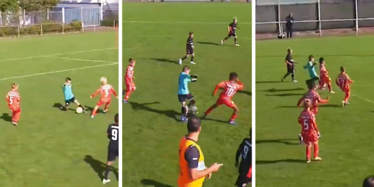 Izgleda kao Messi, ali… on je vratar Eintrachta! Odbacuje sve i zabija gol kao čisti playmaker