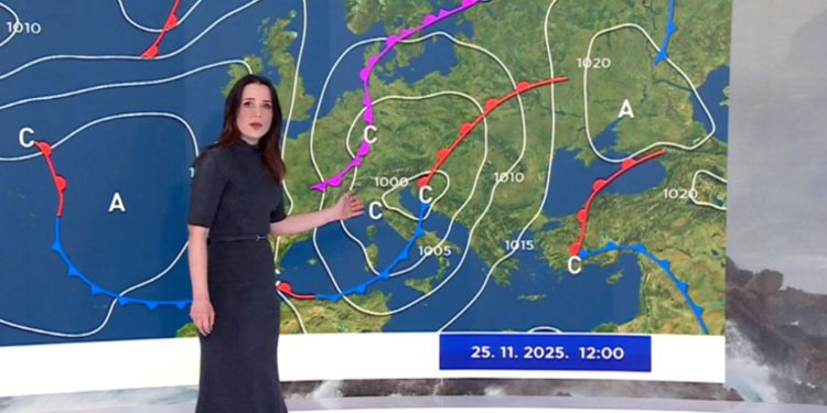 Meteorološke karte otkrile što stiže u nastavku tjedna: ‘U srijedu na to valja računati’