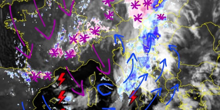 Meteorolozi vidjeli kad točno dolazi novi obilan snijeg: ‘Satelit ocrtava, probija se preko Alpa’