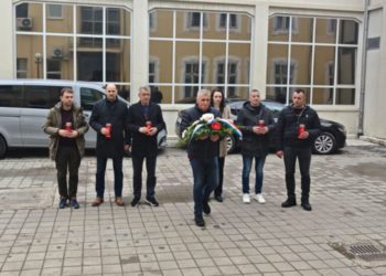 Miro Bulj položio vijence za Andriju Alčića i Ivana Poljaka Sokola