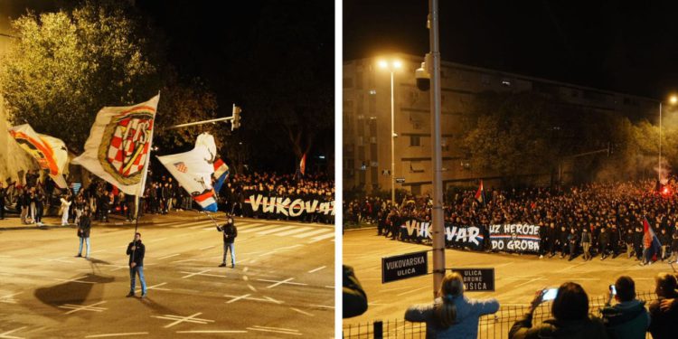Mnoštvo Splićana u mimohodu sjećanja: “Vukovar ne smijemo zaboraviti”