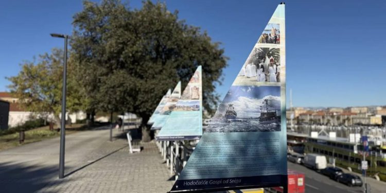 Na zadarskim bedemima možete pogledati jedra s pričom o svetištima na Jadranu