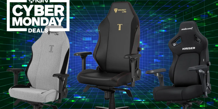 Najbolje ponude igraćih stolica za Cyber ​​Monday za 2025. nalaze se u Secretlabu, Andaseatu i Amazonu