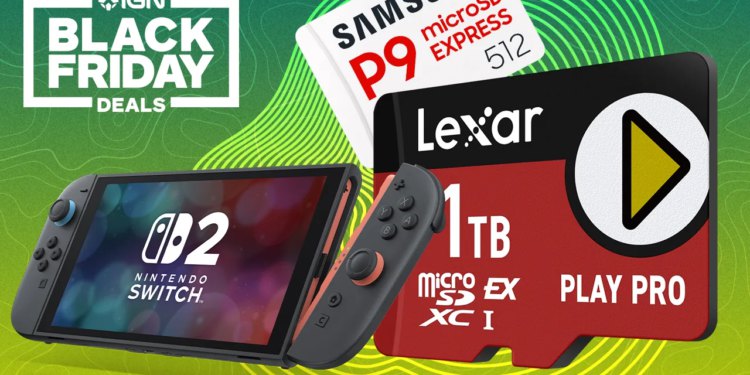 Najbolje ponude memorijskih kartica za Nintendo Switch 2 za Black Friday (Samsung i Lexar MicroSD Express kartice)